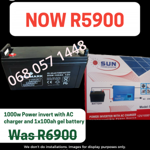 1000w Power Inverter Combo